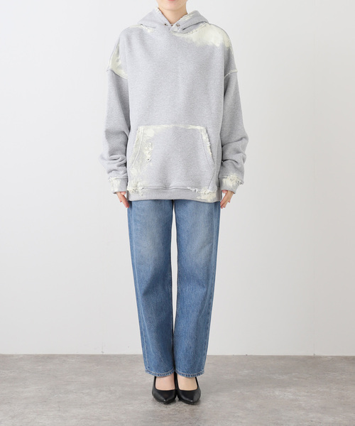 CITYSHOP（シティーショップ）の「STAY HUMAN ON EARTH DIRTY DESTROYED：スウェット（スウェット・レディース・チャコールグレー・MEDIUM）」の15枚目の写真