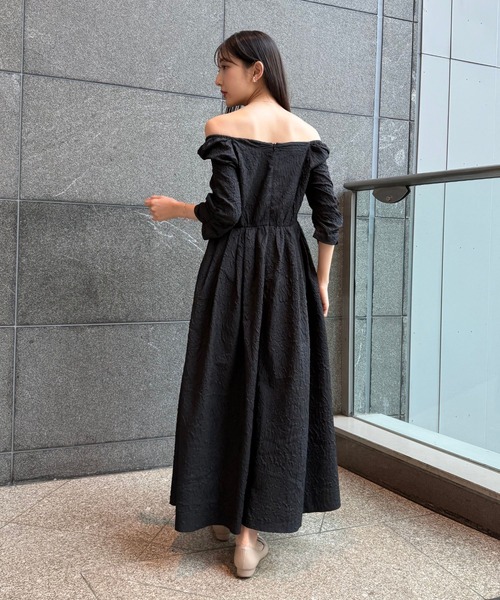 Lil Ambition（リルアンビション）の「【POPUP限定アイテム】スクエアグレースワンピース（ワンピース・レディース・ピンク/アイボリー/ブラック・S/M）」の6枚目の写真