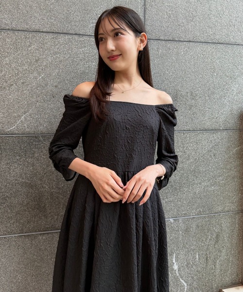 Lil Ambition（リルアンビション）の「【POPUP限定アイテム】スクエアグレースワンピース（ワンピース・レディース・ピンク/アイボリー/ブラック・S/M）」の7枚目の写真