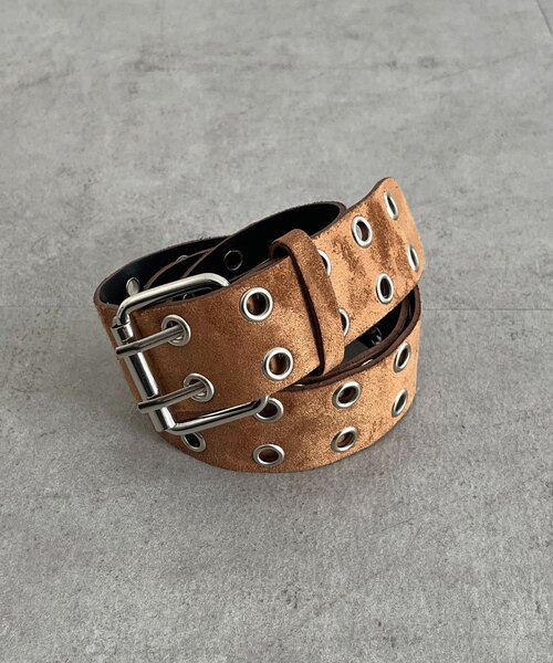 CPCM（シーピーシーエム）の「アソートフェイクスエードベルト（ベルト・メンズ・ベージュ/キャメル/ベージュ系その他/ブラック系その他/ブラック系その他2/ブラック・FREE）」の6枚目の写真