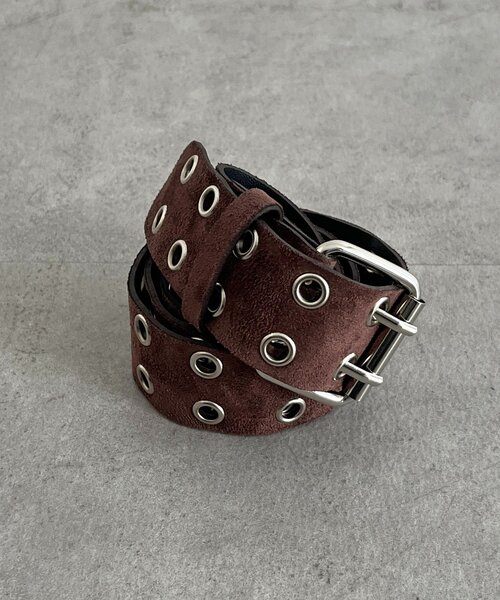 CPCM（シーピーシーエム）の「アソートフェイクスエードベルト（ベルト・メンズ・ベージュ/キャメル/ベージュ系その他/ブラック系その他/ブラック系その他2/ブラック・FREE）」の4枚目の写真