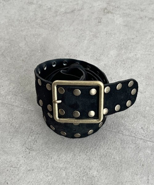 CPCM（シーピーシーエム）の「アソートフェイクスエードベルト（ベルト・メンズ・ベージュ/キャメル/ベージュ系その他/ブラック系その他/ブラック系その他2/ブラック・FREE）」の5枚目の写真