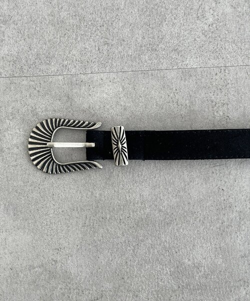 CPCM（シーピーシーエム）の「アソートフェイクスエードベルト（ベルト・メンズ・ベージュ/キャメル/ベージュ系その他/ブラック系その他/ブラック系その他2/ブラック・FREE）」の9枚目の写真