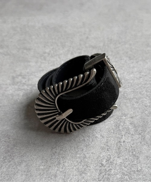 CPCM（シーピーシーエム）の「アソートフェイクスエードベルト（ベルト・メンズ・ベージュ/キャメル/ベージュ系その他/ブラック系その他/ブラック系その他2/ブラック・FREE）」の3枚目の写真