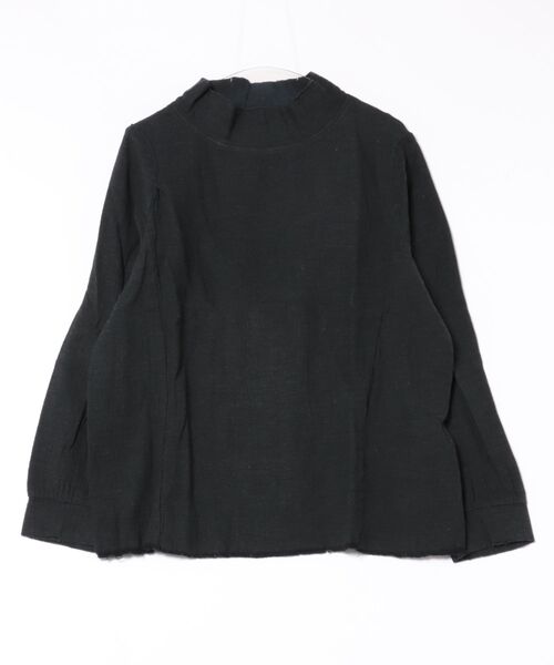 L.H.P(エルエイチピー)の「aenrmous/エーノマース/Nevelson Turtleneck(Tシャツ/カットソー・レディース・ブラウン/ブラック・1/2)」の1枚目の写真