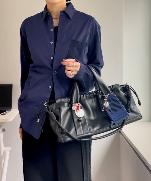 インフルエンサーouchi企画》マルチウェイ巾着ボストンバッグ