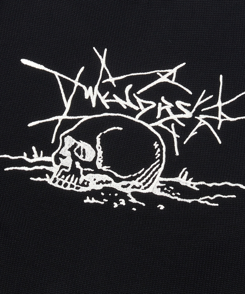 WKNDRS(ウィーキャンドース)の「SKULL KNITTED SWEATER (BLACK)(ニット/セーター・レディース・その他・MEDIUM/LARGE/X-LARGE)」の6枚目の写真