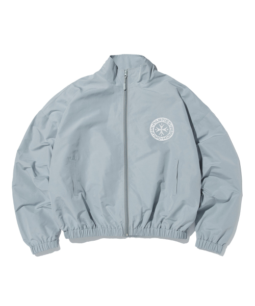 Embroidered Wind Jacket (GRAY) 【公式通販】