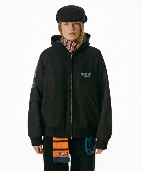 TEKET（テケット）の「Static Sound Varsity Jacket Black（その他アウター・レディース・その他・SMALL/MEDIUM/LARGE）」の2枚目の写真