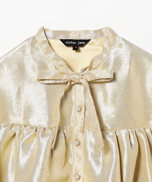 セール】sister Jane / Shimmy Bow Blouse（シャツ/ブラウス）｜Sister