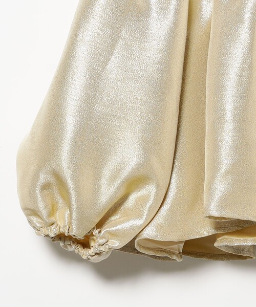 Sister Jane（シスタージェーン）の「sister Jane / Shimmy Bow Blouse（シャツ/ブラウス・レディース・ゴールド・SMALL）」の4枚目の写真