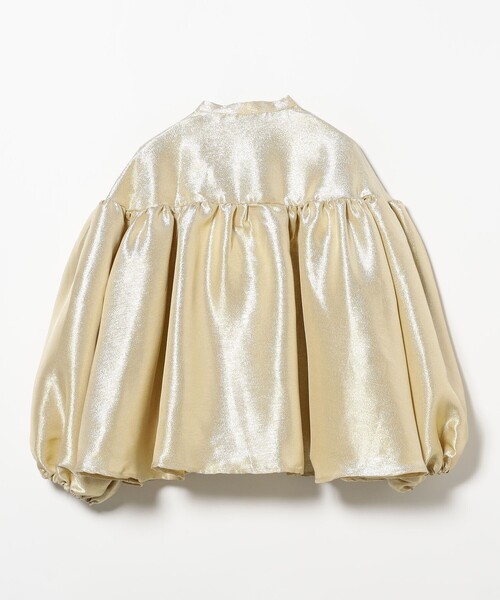 Sister Jane（シスタージェーン）の「sister Jane / Shimmy Bow Blouse（シャツ/ブラウス・レディース・ゴールド・SMALL）」の5枚目の写真