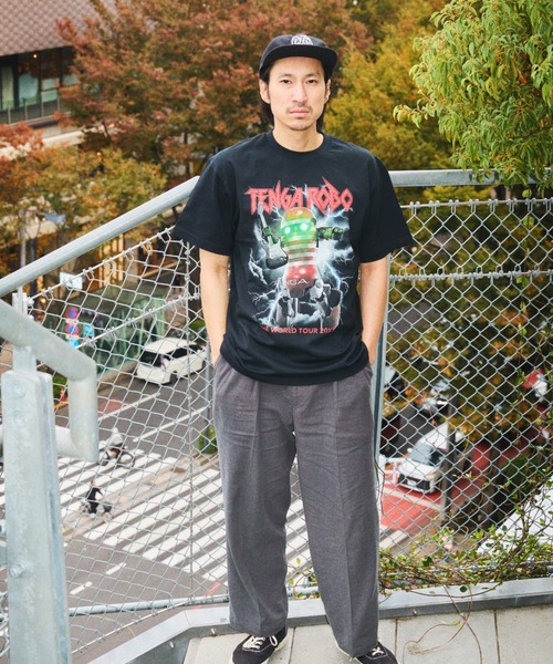 TENGA(テンガ)の「TENGA ROBO Vintage Styles Band TEE(Tシャツ/カットソー・メンズ・ブラック・MEDIUM/LARGE/X-LARGE)」の5枚目の写真