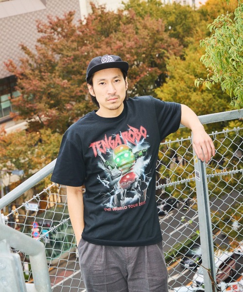 TENGA(テンガ)の「TENGA ROBO Vintage Styles Band TEE(Tシャツ/カットソー・メンズ・ブラック・MEDIUM/LARGE/X-LARGE)」の7枚目の写真
