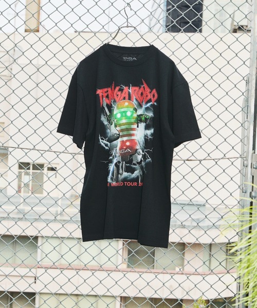 TENGA(テンガ)の「TENGA ROBO Vintage Styles Band TEE(Tシャツ/カットソー・メンズ・ブラック・MEDIUM/LARGE/X-LARGE)」の9枚目の写真
