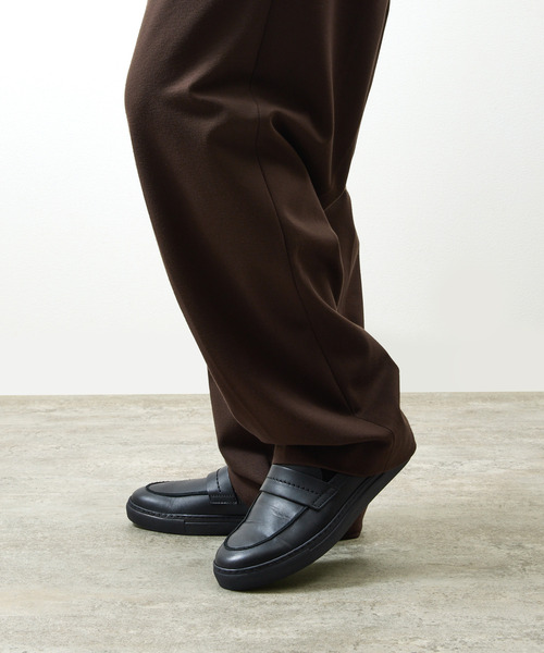 PADRONE(パドローネ)の「PADRONE パドローネ / Ex. LOAFERS 別注クロームレザーローファー / PA7043-2002(ローファー・メンズ・ブラック・40/41/42)」の3枚目の写真
