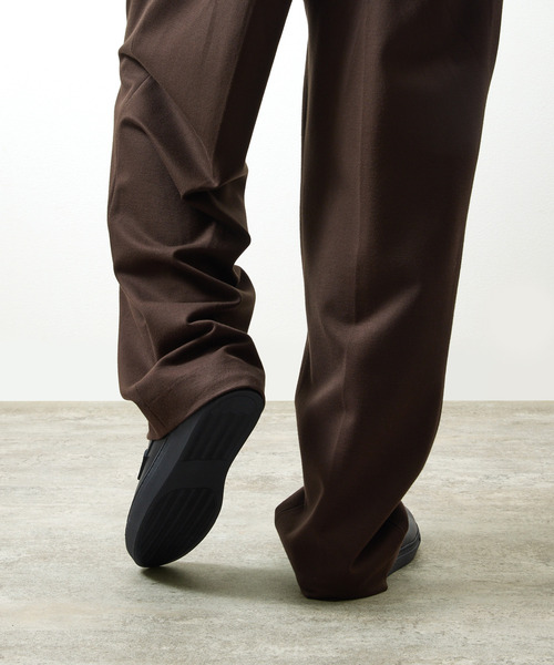 PADRONE(パドローネ)の「PADRONE パドローネ / Ex. LOAFERS 別注クロームレザーローファー / PA7043-2002(ローファー・メンズ・ブラック・40/41/42)」の4枚目の写真