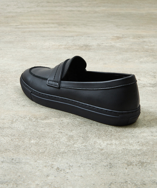 PADRONE(パドローネ)の「PADRONE パドローネ / Ex. LOAFERS 別注クロームレザーローファー / PA7043-2002(ローファー・メンズ・ブラック・40/41/42)」の9枚目の写真
