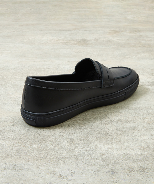 PADRONE(パドローネ)の「PADRONE パドローネ / Ex. LOAFERS 別注クロームレザーローファー / PA7043-2002(ローファー・メンズ・ブラック・40/41/42)」の10枚目の写真