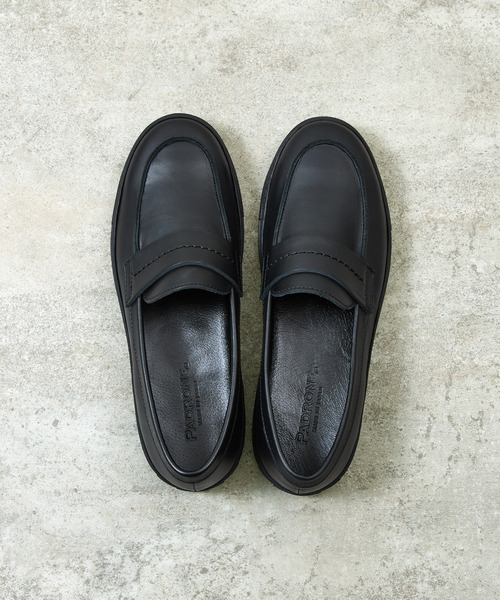 PADRONE(パドローネ)の「PADRONE パドローネ / Ex. LOAFERS 別注クロームレザーローファー / PA7043-2002(ローファー・メンズ・ブラック・40/41/42)」の12枚目の写真