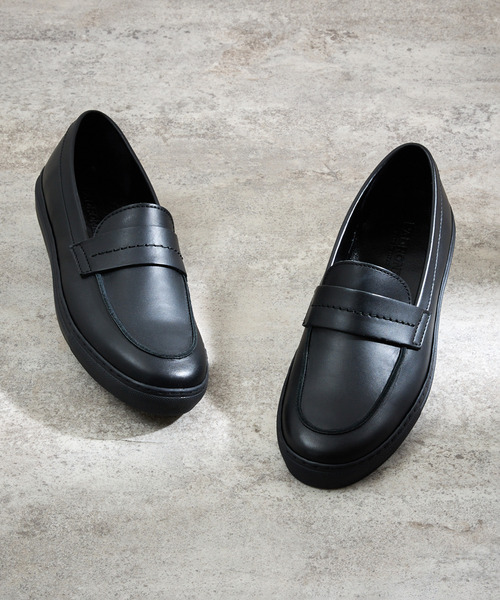 PADRONE(パドローネ)の「PADRONE パドローネ / Ex. LOAFERS 別注クロームレザーローファー / PA7043-2002(ローファー・メンズ・ブラック・40/41/42)」の19枚目の写真