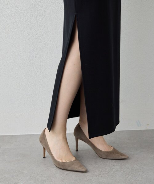 Whim Gazette（ウィムガゼット）の「ストレッチジャージスカート（スカート・レディース・ブラック/オレンジ/ブラウン・36/38）」の14枚目の写真