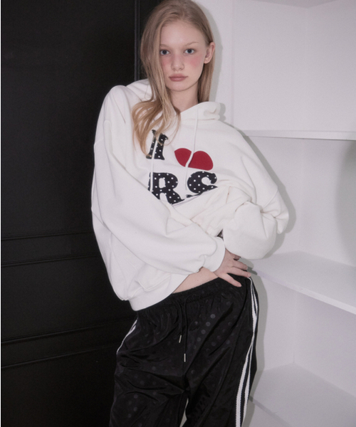 ROSEFRANTZ（ロゼフランツ）の「Dot Heart Hoodie [Ivory]（パーカー・レディース・アイボリー・OS）」の8枚目の写真