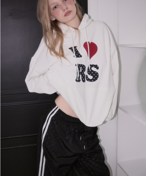 ROSEFRANTZ（ロゼフランツ）の「Dot Heart Hoodie [Ivory]（パーカー・レディース・アイボリー・OS）」の9枚目の写真