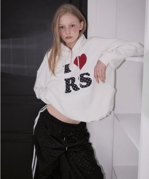 ROSEFRANTZ（ロゼフランツ）の「Dot Heart Hoodie [Ivory]（パーカー・レディース・アイボリー・OS）」の10枚目の写真
