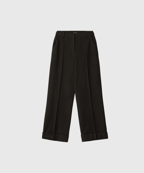 LOOKAST(ルックキャスト)の「エイリーンウールカブラパンツ_ブラウン(その他パンツ・レディース・ブラウン・SMALL/MEDIUM)」の2枚目の写真