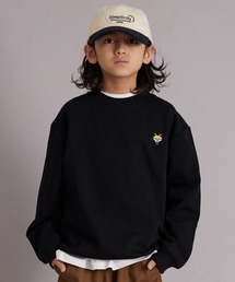 PAIRMANON STREET（ペアマノンストリート）の「裏起毛 アニマル刺繍 スウェット トレーナー【PAIRMANON STREET】（スウェット・キッズ）」