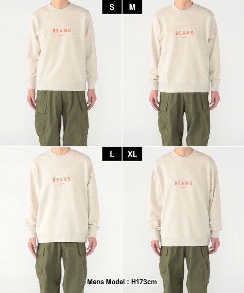 BEAMS クルーネック スウェット（スウェット）｜BEAMS（ビームス）の