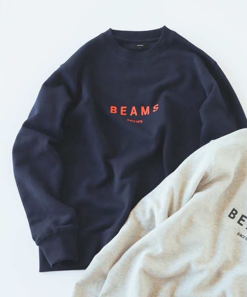 BEAMS(ビームス)の「BEAMS クルーネック スウェット(スウェット・メンズ・ナチュラル/ブラック/グレー系その他/ネイビー・SMALL/MEDIUM/LARGE/X-LARGE/XX-LARGE)」の5枚目の写真