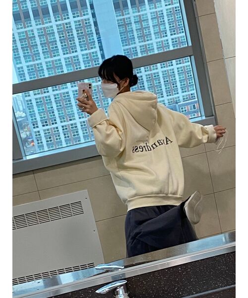 ZEROSTREET（ゼロストリート）の「[5カラー] ロングフレアシャスカート（スカート・レディース・ブラック/ネイビー/Beige/グレー系/ライトグレー・MEDIUM/SMALL）」の14枚目の写真
