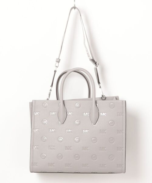 MICHAEL KORS(マイケルコース)の「MIRELLA MD EW TOTE トートバッグ(トートバッグ・レディース・グレー系・FREE)」の2枚目の写真