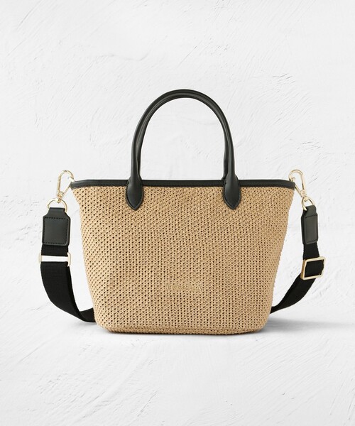 フワフワ　トッカ　カゴバッグ TOCCA（トッカ） かごバッグ カゴバッグ TO THE SUNLIGHT POCHETTE