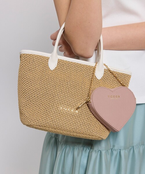 TOCCA(トッカ)の「TO THE SUNLIGHT POCHETTE かごバッグ(かごバッグ・レディース・アイボリー系/ブラック系5/ブラック系・F)」の10枚目の写真