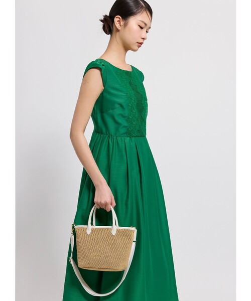 TOCCA(トッカ)の「TO THE SUNLIGHT POCHETTE かごバッグ(かごバッグ・レディース・アイボリー系/ブラック系5/ブラック系・F)」の16枚目の写真
