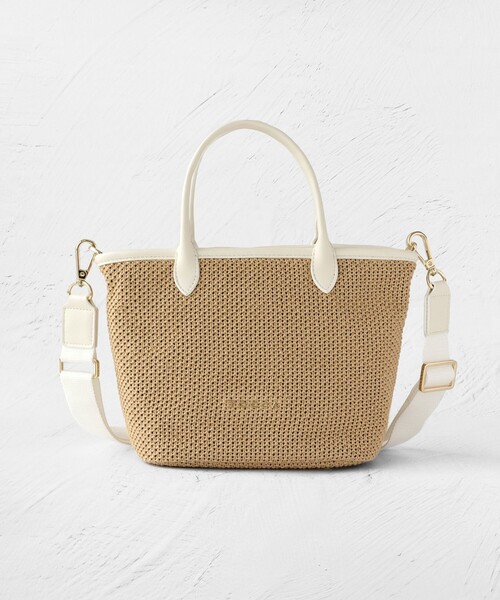 TOCCA(トッカ)の「TO THE SUNLIGHT POCHETTE かごバッグ(かごバッグ・レディース・アイボリー系/ブラック系5/ブラック系・F)」の18枚目の写真