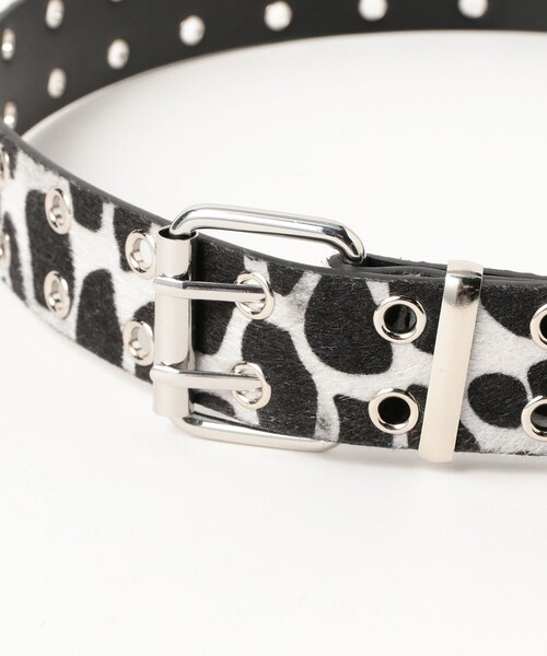 Ray BEAMS（レイビームス）の「フェイクレザー ベルト（ベルト・レディース・その他/ブラック・ONE SIZE）」の7枚目の写真