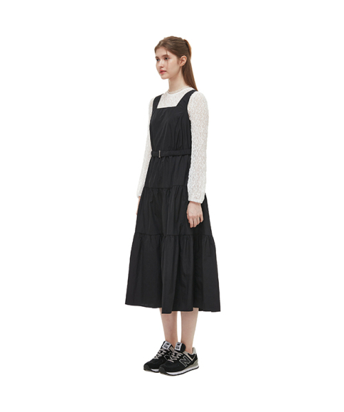 PLASTIC ISLAND（プラスティックアイランド）の「Square Neck Bustier Dress PP3WO362（ワンピース・レディース・ブラック・SMALL/X-SMALL）」の2枚目の写真