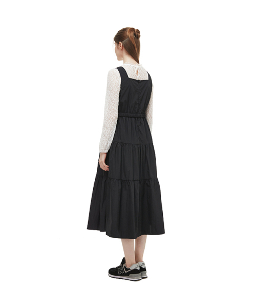 PLASTIC ISLAND（プラスティックアイランド）の「Square Neck Bustier Dress PP3WO362（ワンピース・レディース・ブラック・SMALL/X-SMALL）」の3枚目の写真