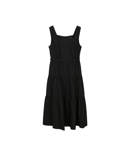 PLASTIC ISLAND（プラスティックアイランド）の「Square Neck Bustier Dress PP3WO362（ワンピース・レディース・ブラック・SMALL/X-SMALL）」の6枚目の写真