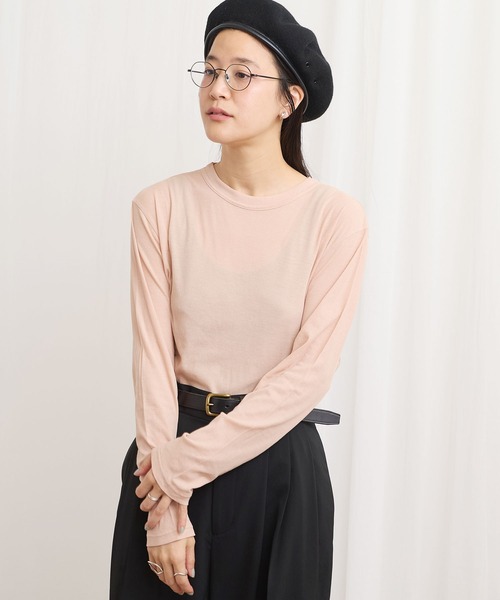 mousse long sleeve（Tシャツ/カットソー）｜fig London（フィグ