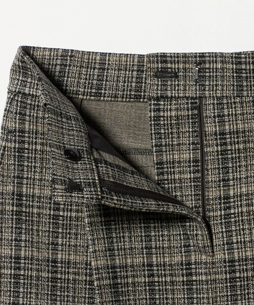A DAY IN THE LIFE UNITED ARROWS（アデイインザライフユナイテッドアローズ）の「ブラッシュジャガード チェック タックワイドパンツ ‐ウォッシャブル‐＜A DAY IN THE LIFE＞（その他パンツ・レディース・その他2/その他1・S/M）」の7枚目の写真