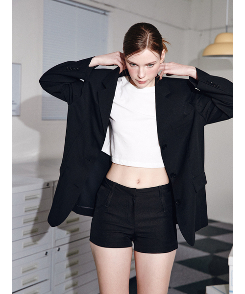 ASURA（アスラ）の「PINTUK JACKET [BLACK]（テーラードジャケット・レディース・その他・SMALL/MEDIUM）」の3枚目の写真