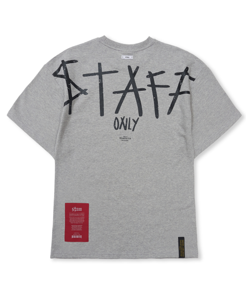 STIGMA(スティグマ)の「スタッフセミオーバーサイズTシャツメランジ(Tシャツ/カットソー・メンズ・その他・MEDIUM/LARGE/X-LARGE)」の2枚目の写真