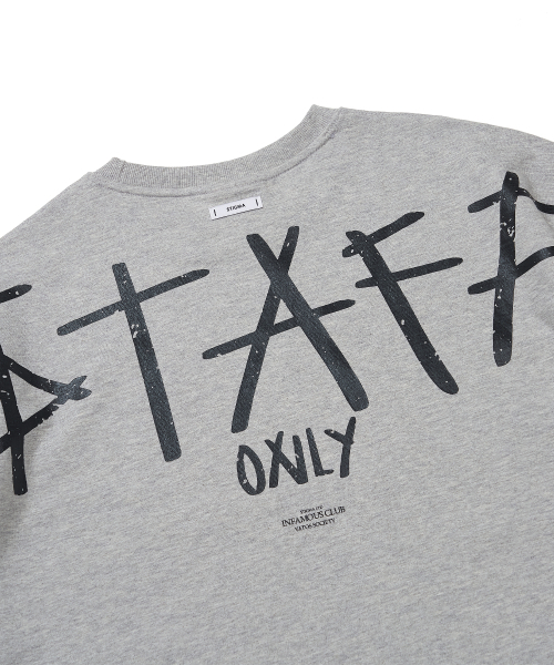 STIGMA(スティグマ)の「スタッフセミオーバーサイズTシャツメランジ(Tシャツ/カットソー・メンズ・その他・MEDIUM/LARGE/X-LARGE)」の6枚目の写真