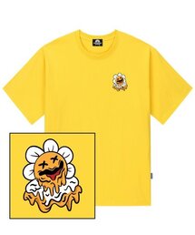 TRIPSHION（トリップション）の「MELTING DAISY LOGO T-Shirt - Yellow（Tシャツ/カットソー）」