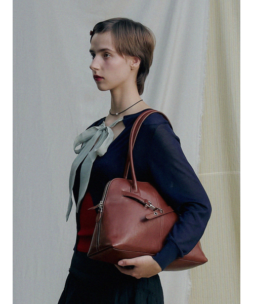 DENU（デヌ）の「[アウトレット] NOA BAG [BROWN SILVER]（ショルダーバッグ・レディース・ブラウン・FREE）」の5枚目の写真